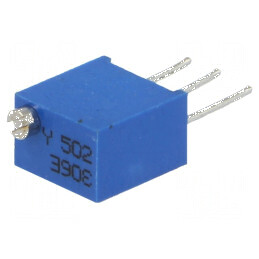 Potenţiometru multitură 5kΩ 250mW lineare ±10% pentru montare | Electronic-mag.ro | Componente Electronice