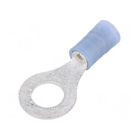 Vârf inelar M6 pentru cabluri 1÷2,5mm², izolat, din cupru, temperatură -55÷105°C | Electronic-mag.ro | Componente Electronice