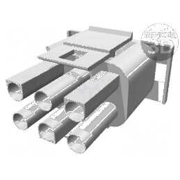Conector cablu-cablu/PCB mufa tată/mamă MLX 6,35mm pe cablu - compatibilitate universală | Electronic-mag.ro | Componente Electronice