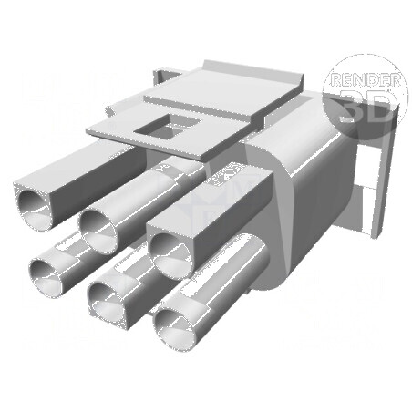 Conector cablu-cablu/PCB mufa tată/mamă MLX 6,35mm pe cablu - compatibilitate universală | Electronic-mag.ro | Componente Electronice