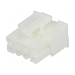 Conector cablu-cablu/PCB Mini-Fit Jr 4,2mm mufe mamă 8 pini | Electronic-mag.ro | Componente Electronice