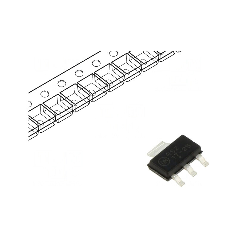 Stabilizator de tensiune LDO liniar nereglabil 2,5V 1A IC | Electronic-mag.ro | Componente Electronice