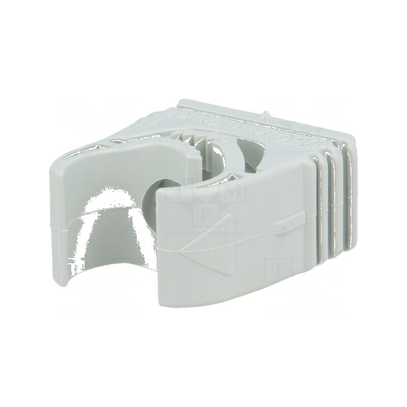 Element de susținere din poliamidă gri deschis, 15-19 mm | Electronic-mag.ro | Componente Electronice