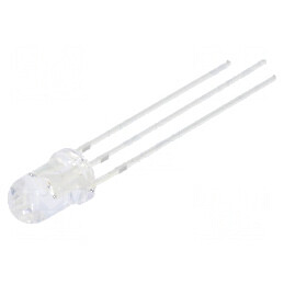 LED 5mm roșu/albastru 30° convex, iluminare decorativă - Nr. term: 3 | Electronic-mag.ro | Componente Electronice