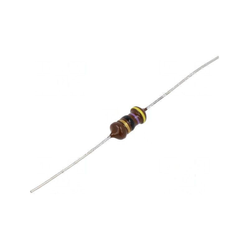 Inductor ferită THT 47uH 800mA Ø5,2x12mm ±20% 5MHz 500mΩ | Electronic-mag.ro | Componente Electronice Inductor ferită THT 47uH 800mA Ø5,2x12mm ±20% 5MHz 500mΩ | Electronic-mag.ro | Componente Electronice