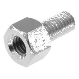 Piuliță distanțieră filetată 5mm M4 intern și extern | Electronic-mag.ro | Componente Electronice