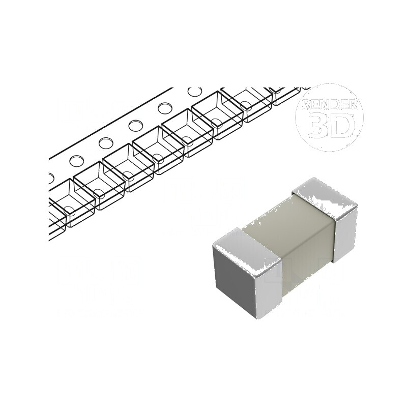 Siguranţă ardere rapidă 20A 125VAC 125VDC SMD 2410 pentru protecţie electrică | Electronic-mag.ro | Componente Electronice
