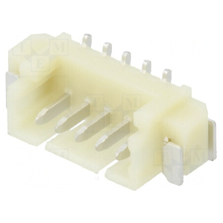 Conector cablu-placă soclu tată 1,25mm PIN 5 SMT 125V 1A pentru conexiuni electrice | Electronic-mag.ro | Componente Electronice