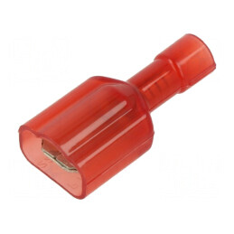 Terminal plat 6,3mm mamă 0,8mm crimpat pe cablu 0,5÷1mm² | Electronic-mag.ro | Componente Electronice
