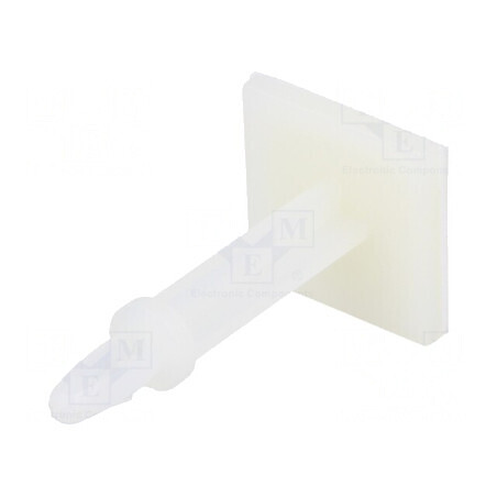 Distanțier autoadeziv pentru PCB din poliamidă, lungime 25,4 mm, tip clichet | Electronic-mag.ro | Componente Electronice