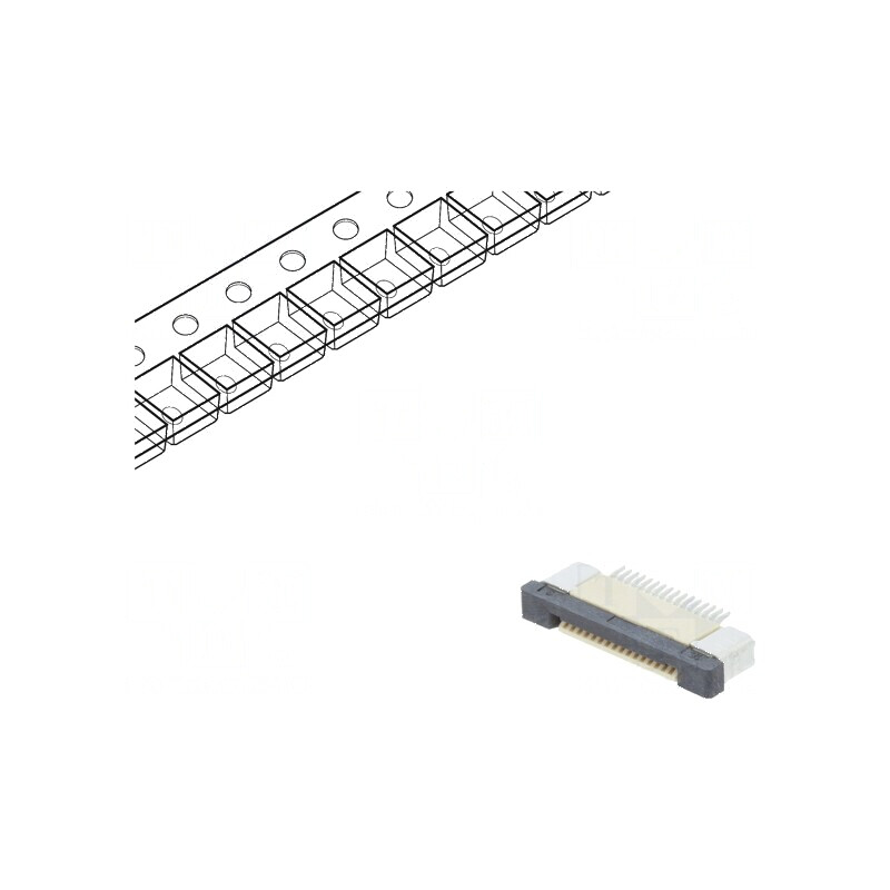 Conector FFC/FPC orizontale 16 PIN ZIF SMT 500mA cositorit - Componentă electronică | Electronic-mag.ro | Componente Electronice Conector FFC/FPC orizontale 16 PIN ZIF SMT 500mA cositorit - Componentă electronică | Electronic-mag.ro | Componente Electronice