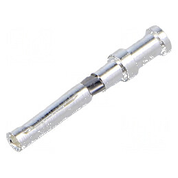 Pin mamă din aliaj de cupru argintat 1mm² 18AWG CD crimpat 10A | Electronic-mag.ro | Componente Electronice