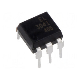 Optotriac 5kV DIP6 EL304X cu capacitate de 1kV/μs | Electronic-mag.ro | Componente Electronice
