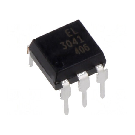 Optotriac 5kV DIP6 EL304X cu capacitate de 1kV/μs | Electronic-mag.ro | Componente Electronice