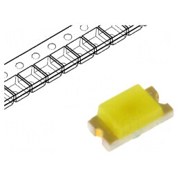 LED SMD 0603 alb rece 70-200mcd 140° - Lumină eficientă pentru proiecte electronice | Electronic-mag.ro | Componente Electronice