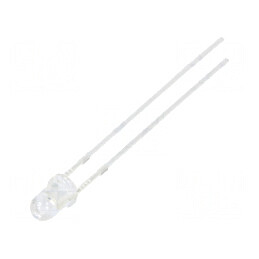 LED 3mm Albastru 1560mcd 30° Convex cu Nr. Termic 2 | Electronic-mag.ro | Componente Electronice