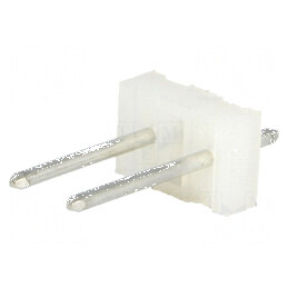 Conector cablu-placă soclu tată KK 5,08mm 2 pini rotunzi | Electronic-mag.ro | Componente Electronice