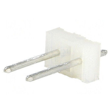Conector cablu-placă soclu tată KK 5,08mm 2 pini rotunzi | Electronic-mag.ro | Componente Electronice