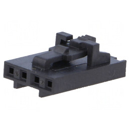 Conector cablu-cablu/PCB mufă mamă SL 2,54mm 4 pini pe cablu | Electronic-mag.ro | Componente Electronice