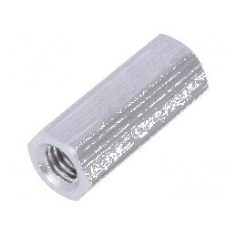 Piuliță hexagonală distanțieră filetată M5, 20mm | Electronic-mag.ro | Componente Electronice