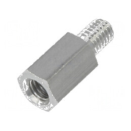 Piuliță distanțieră filetată 12mm M5 pentru montaj robust | Electronic-mag.ro | Componente Electronice