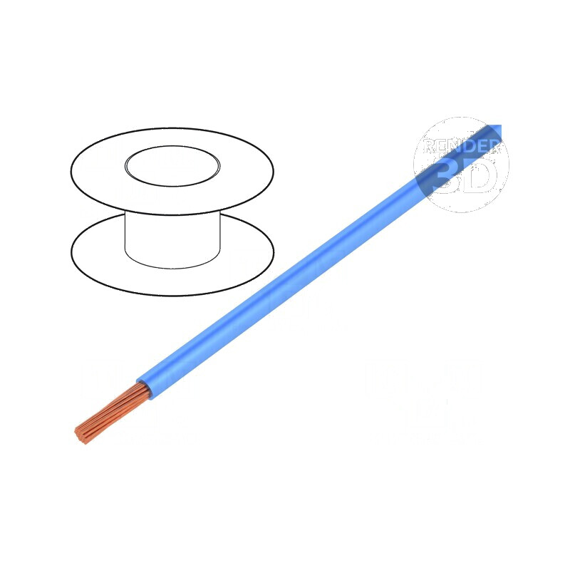 Cablu electric TLY litat 0,22mm² PVC albastru 150V/300V 50m | Electronic-mag.ro | Componente Electronice Cablu electric TLY litat 0,22mm² PVC albastru 150V/300V 50m | Electronic-mag.ro | Componente Electronice