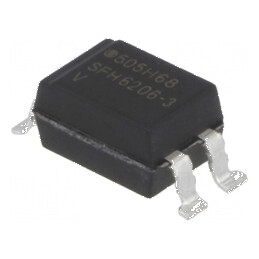 Optocuplor SMD cu 1 Canal, Ieșire Tranzistori, Izolație de 5,3kV, Tensiune colector-emisor 70V | Electronic-mag.ro | Componente Electronice