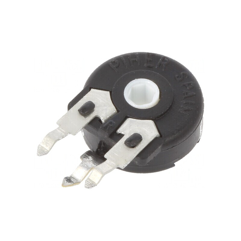 Potenţiometru vertical 100kΩ 150mW ±20% linie | Electronic-mag.ro | Componente Electronice
