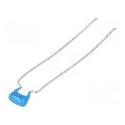 Condensator ceramic 1nF 1kV C0G (NP0) ±5% THT 5mm - componentă electronică pentru circuite | Electronic-mag.ro | Componente Electronice