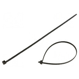 Colier de strângere poliamidă 300mm x 4,8mm cu desfacere | Electronic-mag.ro | Componente Electronice