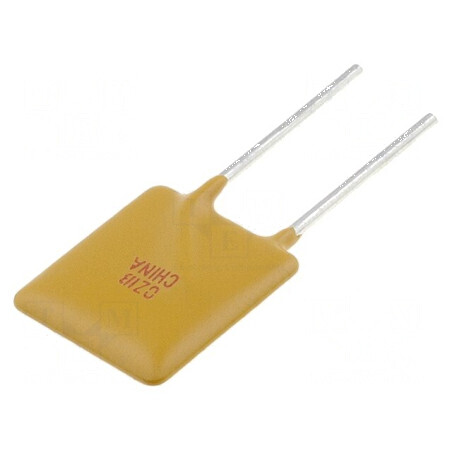 Siguranţă polimerică PTC 3A 11,4x17,3mm cu terminal de 5mm | Electronic-mag.ro | Componente Electronice