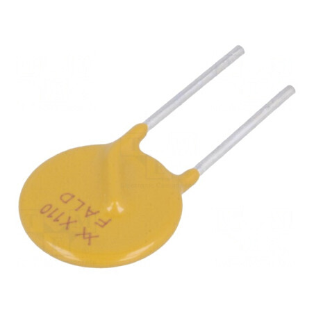 Siguranţă polimerică PTC 1,1A 5mm - protecţie electrică eficientă | Electronic-mag.ro | Componente Electronice