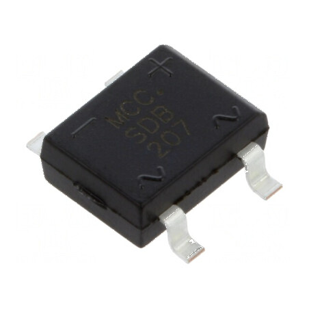 Punte redresoare monofazată Urmax 1kV 2A 60A SDB-1 pentru aplicații electrice | Electronic-mag.ro | Componente Electronice
