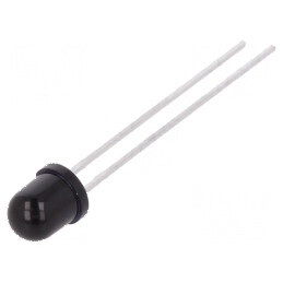 Fototranzistor 5mm cu lentilă transparentă, λp max: 870nm, 70V, unghi de deschidere 40° | Electronic-mag.ro | Componente Electronice