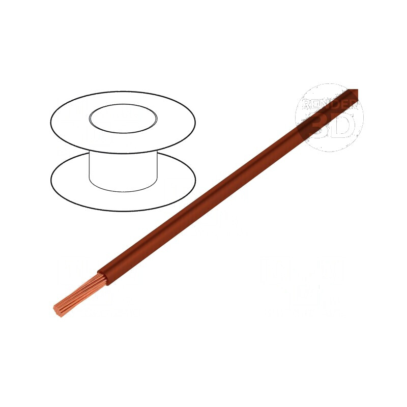 Cablu TLY litat 0,22mm² PVC maro 150V/300V, 50m, Clasa 5 | Electronic-mag.ro | Componente Electronice Cablu TLY litat 0,22mm² PVC maro 150V/300V, 50m, Clasa 5 | Electronic-mag.ro | Componente Electronice