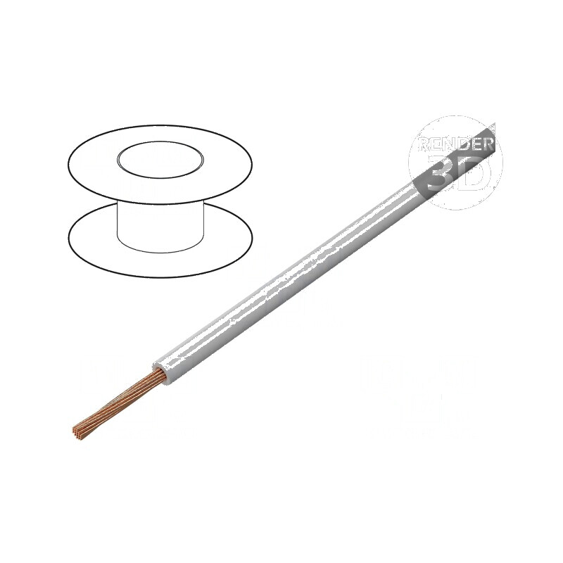 Cablu TLY litat 0,22mm² PVC gri 150V/300V 50m Clasa 5 | Electronic-mag.ro | Componente Electronice Cablu TLY litat 0,22mm² PVC gri 150V/300V 50m Clasa 5 | Electronic-mag.ro | Componente Electronice