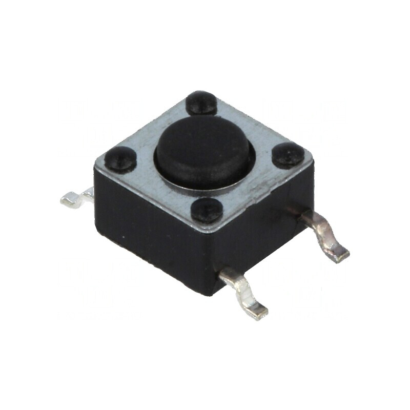 Microîntrerupător TACT SPST-NO 0,05A/12VDC SMT Poz: 2 Fără | Electronic-mag.ro | Componente Electronice