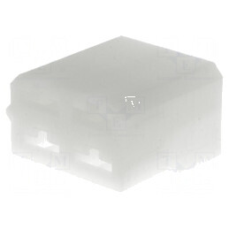 Carcase terminale mamă pentru conectori 6,3mm cu mecanism de clichet - Set de 10 bucăți | Electronic-mag.ro | Componente Electronice