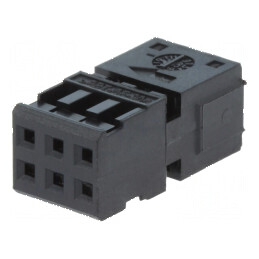 Carcasă RCPT pentru MQS 6W | Electronic-mag.ro | Componente Electronice