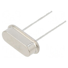 Rezonator cu cuarț 20MHz ±10ppm 18pF THT 11,5x5x3,68mm pentru circuite electronice | Electronic-mag.ro | Componente Electronice
