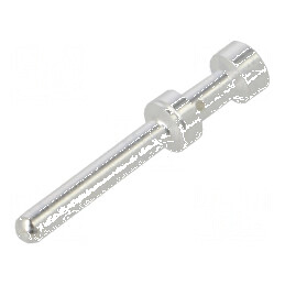 Pin tată din aliaj de cupru argintat pentru cabluri 0,14÷0,37mm2 26AWG÷22AWG CC | Electronic-mag.ro | Componente Electronice