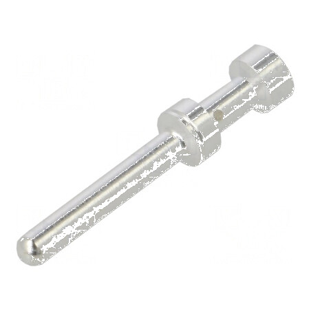 Pin tată din aliaj de cupru argintat pentru cabluri 0,14÷0,37mm2 26AWG÷22AWG CC | Electronic-mag.ro | Componente Electronice