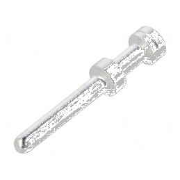 Pin tată din aliaj de cupru argintat 0,75mm² 18AWG CC crimpat 16A | Electronic-mag.ro | Componente Electronice