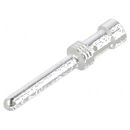 Pin tată din aliaj de cupru argintat 2,5mm² 14AWG CC crimpat 16A | Electronic-mag.ro | Componente Electronice