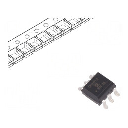 Optocuplor SMD CNY17 cu 1 Canal, 5kV Izolatie, 70V Uce, pentru Tranzistori | Electronic-mag.ro | Componente Electronice