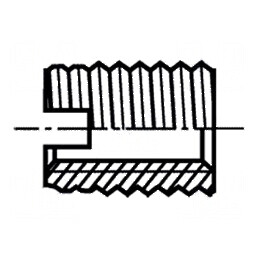 Adaos filetat din oțel călit zincat M3 BN 902 - Lungime 6mm | Electronic-mag.ro | Componente Electronice