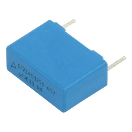Condensator polipropilenă 100nF THT 7x12,5x18mm ±5% 15mm | Electronic-mag.ro | Componente Electronice