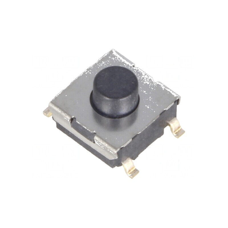 Microîntrerupător TACT SPST-NO 0,05A/24VDC SMT, Poziție 2, Fără | Electronic-mag.ro | Componente Electronice Microîntrerupător TACT SPST-NO 0,05A/24VDC SMT, Poziție 2, Fără | Electronic-mag.ro | Componente Electronice