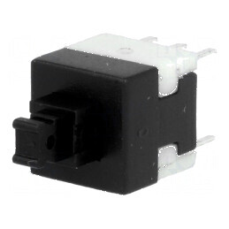 Microîntrerupător TACT DPDT 0,1A/30VDC THT - Pozitie 2, Fără 1,6N | Electronic-mag.ro | Componente Electronice