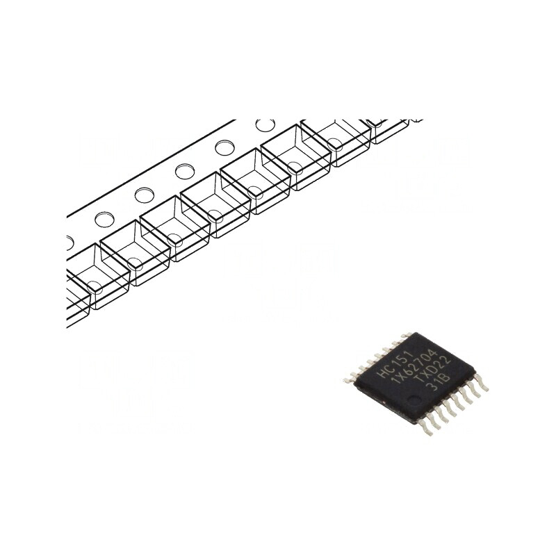 Multiplexor digital 8bit CMOS SMD TSSOP16 - IC 8 canale 2÷6VDC HC | Electronic-mag.ro | Componente Electronice Multiplexor digital 8bit CMOS SMD TSSOP16 - IC 8 canale 2÷6VDC HC | Electronic-mag.ro | Componente Electronice